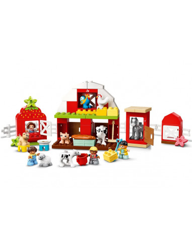Lego Duplo Hambar, Tractor Si Ingrijirea Animalelor 10952,10952