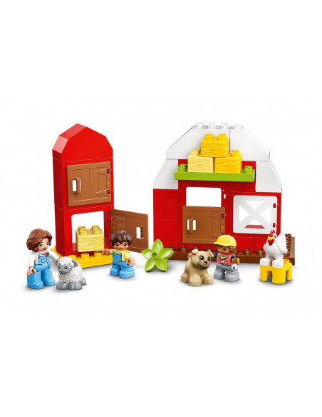 Lego Duplo Hambar, Tractor Si Ingrijirea Animalelor 10952,10952