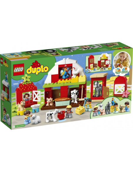 Lego Duplo Hambar, Tractor Si Ingrijirea Animalelor 10952,10952