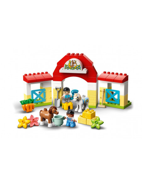 Lego Duplo Grajd Pentru Cai Si Ingrijirea Poneilor 10951,10951