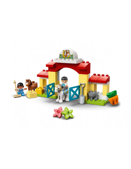 Lego Duplo Grajd Pentru Cai Si Ingrijirea Poneilor 10951,10951