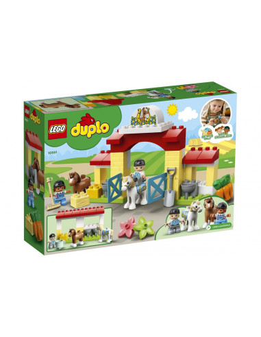 Lego Duplo Grajd Pentru Cai Si Ingrijirea Poneilor 10951,10951
