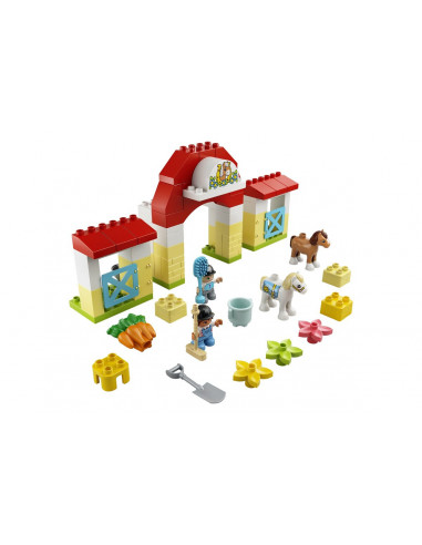Lego Duplo Grajd Pentru Cai Si Ingrijirea Poneilor 10951,10951