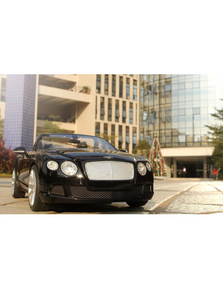 Masina Cu Telecomanda Bentley Continetal Gt Negru Cu Scara 1 La