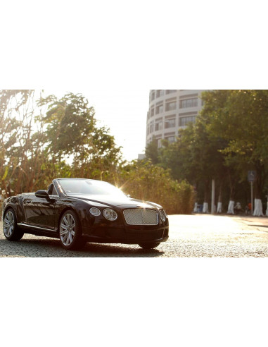Masina Cu Telecomanda Bentley Continetal Gt Negru Cu Scara 1 La