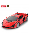 Masina Cu Telecomanda Lamborghini Sian Rosu Cu Scara 1 La