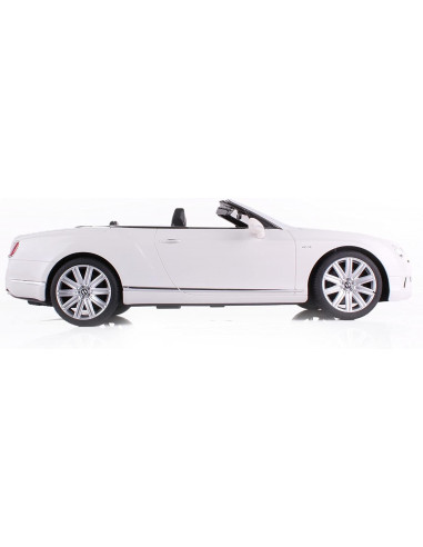 Masina Cu Telecomanda Bentley Continetal Gt Alb Cu Scara 1 La