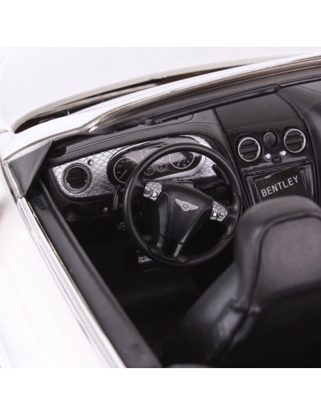 Masina Cu Telecomanda Bentley Continetal Gt Alb Cu Scara 1 La