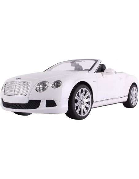 Masina Cu Telecomanda Bentley Continetal Gt Alb Cu Scara 1 La