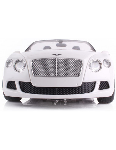 Masina Cu Telecomanda Bentley Continetal Gt Alb Cu Scara 1 La
