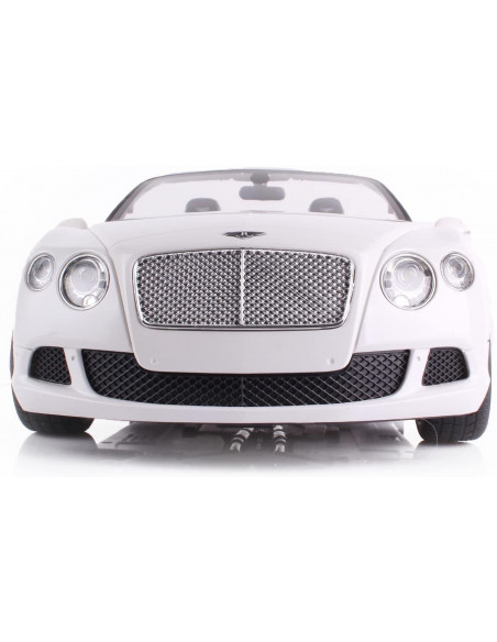Masina Cu Telecomanda Bentley Continetal Gt Alb Cu Scara 1 La