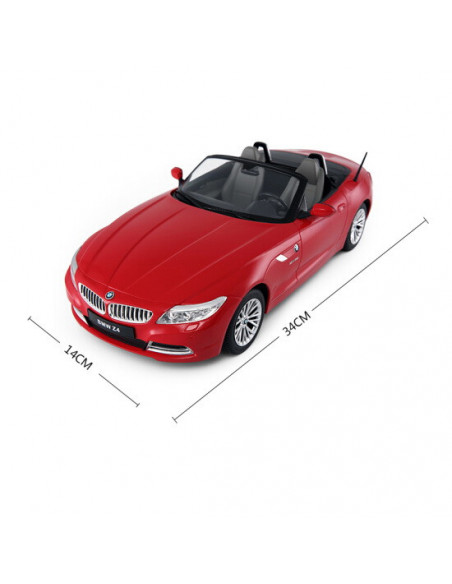 Masina Cu Telecomanda Bmw Z4 Rosu Cu Scara 1 La 12,Ras40300_Rosu