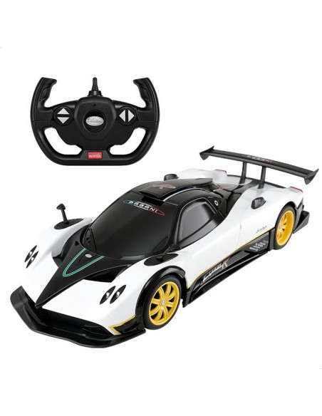 Masina Cu Telecomanda Pagani Zonda R Alb Cu Scara 1 La