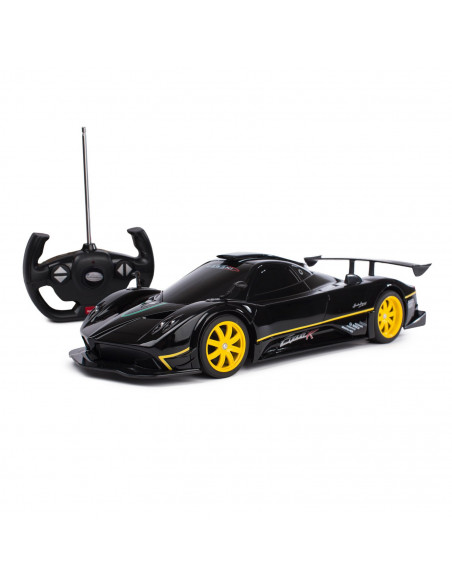 Masina Cu Telecomanda Pagani Zonda R Negru Cu Scara 1 La