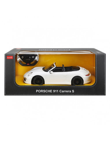 Masina Cu Telecomanda Porsche Carrera S Alb Cu Scara 1 La