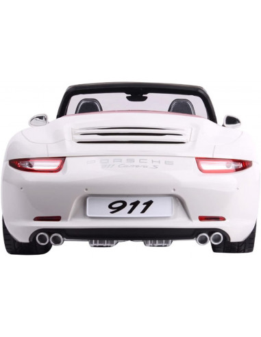 Masina Cu Telecomanda Porsche Carrera S Alb Cu Scara 1 La