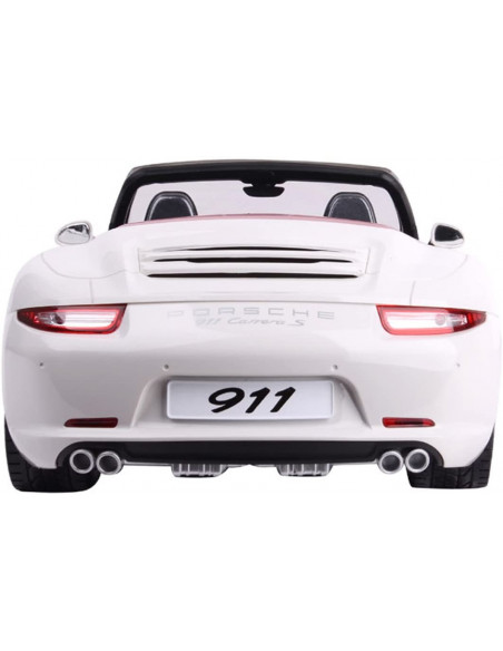 Masina Cu Telecomanda Porsche Carrera S Alb Cu Scara 1 La