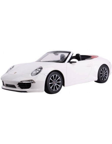 Masina Cu Telecomanda Porsche Carrera S Alb Cu Scara 1 La