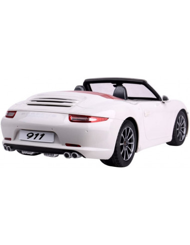 Masina Cu Telecomanda Porsche Carrera S Alb Cu Scara 1 La
