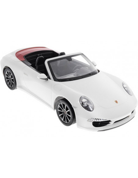 Masina Cu Telecomanda Porsche Carrera S Alb Cu Scara 1 La
