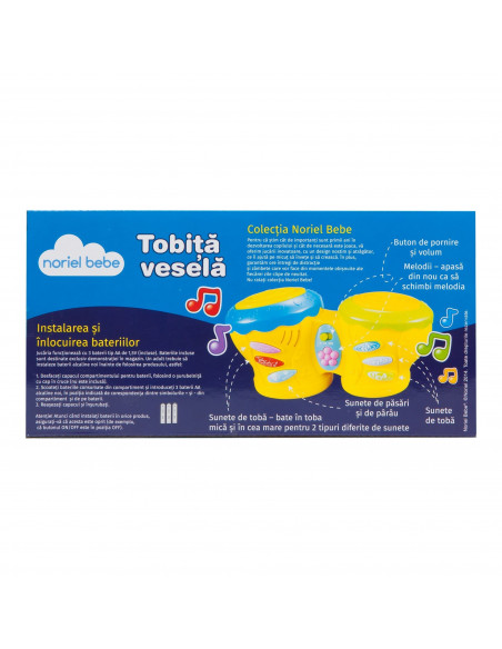 Tobita Vesela, Jucarie Bebelusi Noriel,Uniq16272