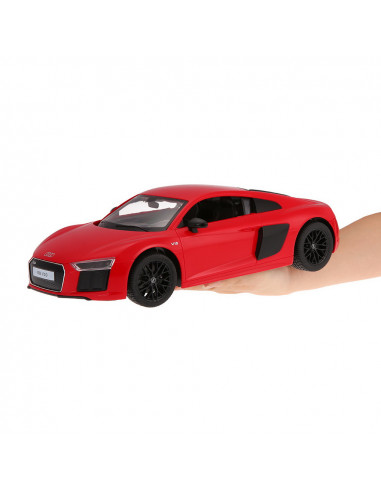 Masina Cu Telecomanda Audi R8 Rosu Cu Scara 1 La