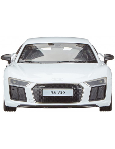 Masina Cu Telecomanda Audi R8 Alb Cu Scara 1 La 14,Ras74400_Alb