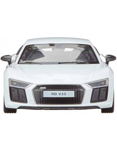 Masina Cu Telecomanda Audi R8 Alb Cu Scara 1 La 14,Ras74400_Alb