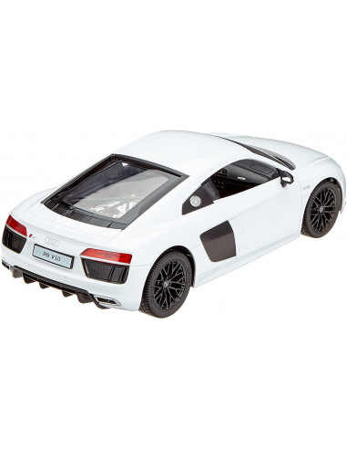 Masina Cu Telecomanda Audi R8 Alb Cu Scara 1 La 14,Ras74400_Alb