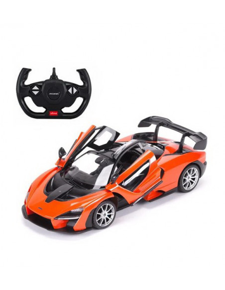 Masina Cu Telecomanda Mclaren Senna Portocaliu Cu Scara 1 La