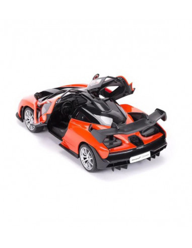 Masina Cu Telecomanda Mclaren Senna Portocaliu Cu Scara 1 La