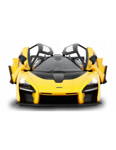 Masina Cu Telecomanda Mclaren Senna Galben Cu Scara 1 La