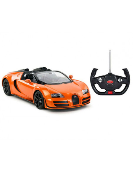 Masina Cu Telecomanda Bugatti Grand Sport Vitesse Portocaliu Cu