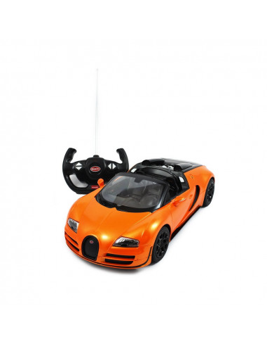 Masina Cu Telecomanda Bugatti Grand Sport Vitesse Portocaliu Cu