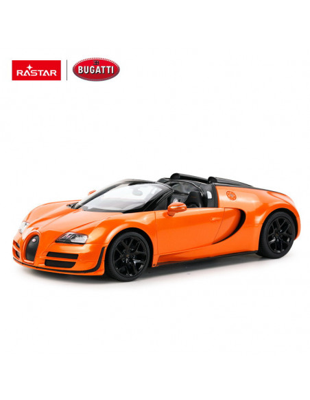 Masina Cu Telecomanda Bugatti Grand Sport Vitesse Portocaliu Cu
