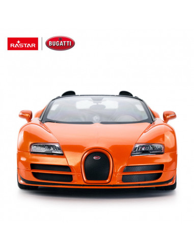 Masina Cu Telecomanda Bugatti Grand Sport Vitesse Portocaliu Cu