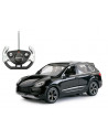 Masina Cu Telecomanda Porsche Cayenne Turbo Negru Cu Scara 1 La