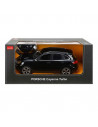 Masina Cu Telecomanda Porsche Cayenne Turbo Negru Cu Scara 1 La