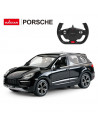 Masina Cu Telecomanda Porsche Cayenne Turbo Negru Cu Scara 1 La