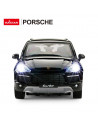 Masina Cu Telecomanda Porsche Cayenne Turbo Negru Cu Scara 1 La