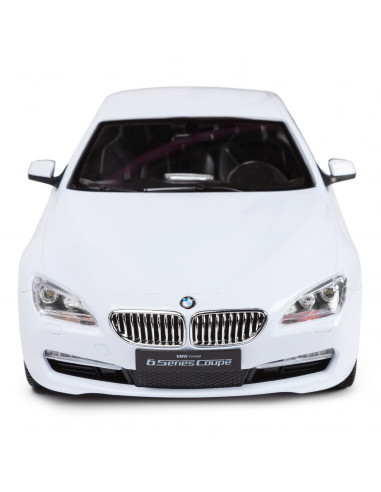Masina Cu Telecomanda Bmw Seria 6 Alb Cu Scara 1 La