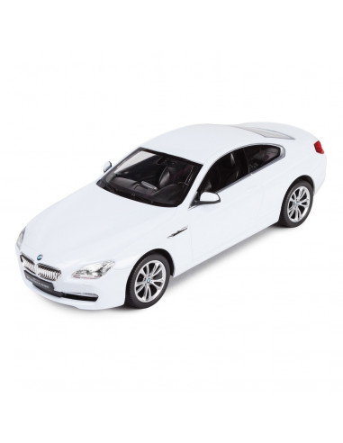 Masina Cu Telecomanda Bmw Seria 6 Alb Cu Scara 1 La