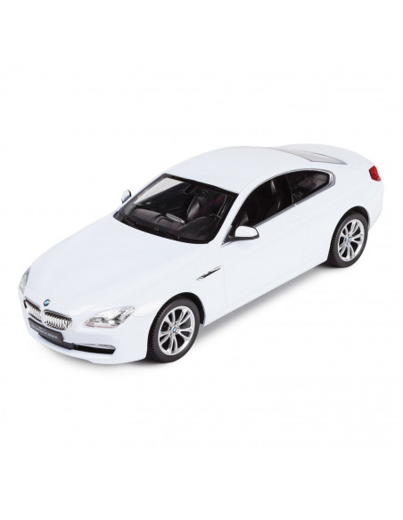 Masina Cu Telecomanda Bmw Seria 6 Alb Cu Scara 1 La