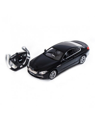 Masina Cu Telecomanda Bmw Seria 6 Negru Cu Scara 1 La