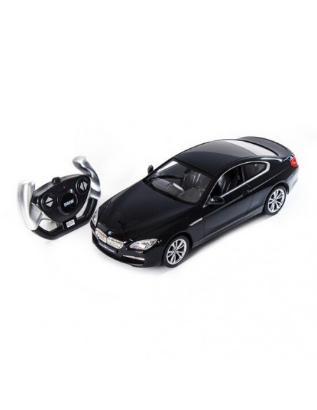 Masina Cu Telecomanda Bmw Seria 6 Negru Cu Scara 1 La