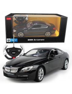 Masina Cu Telecomanda Bmw Seria 6 Negru Cu Scara 1 La 2