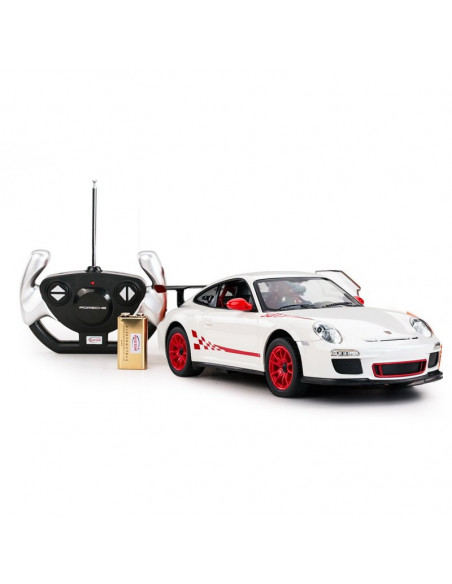 Masina Cu Telecomanda Porsche Gt3 Alb Cu Scara 1 La