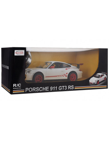 Masina Cu Telecomanda Porsche Gt3 Alb Cu Scara 1 La