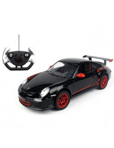 Masina Cu Telecomanda Porsche Gt3 Negru Cu Scara 1 La