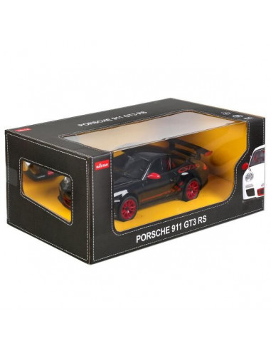Masina Cu Telecomanda Porsche Gt3 Negru Cu Scara 1 La
